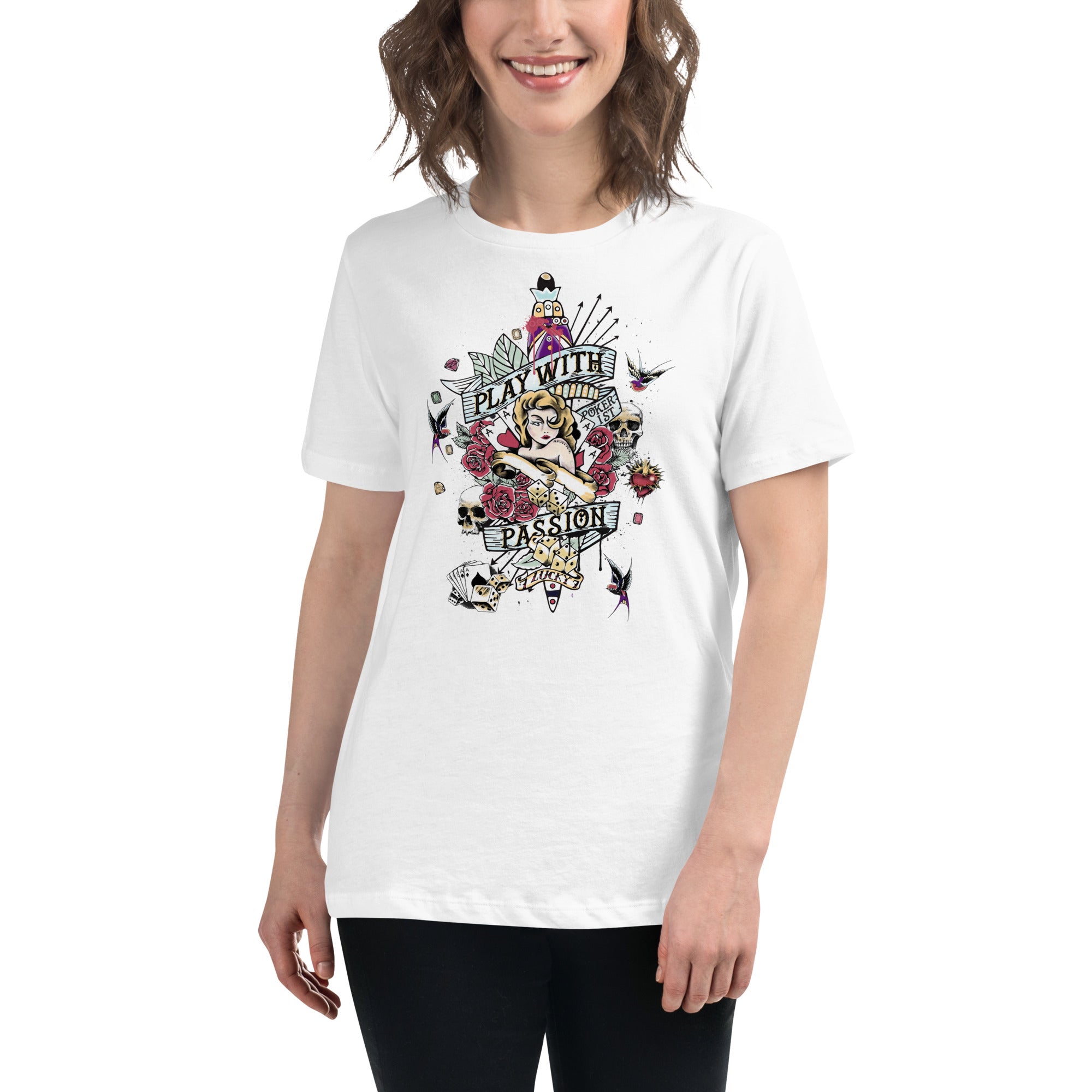 Play with Passion - Women's Relaxed T-Shirt