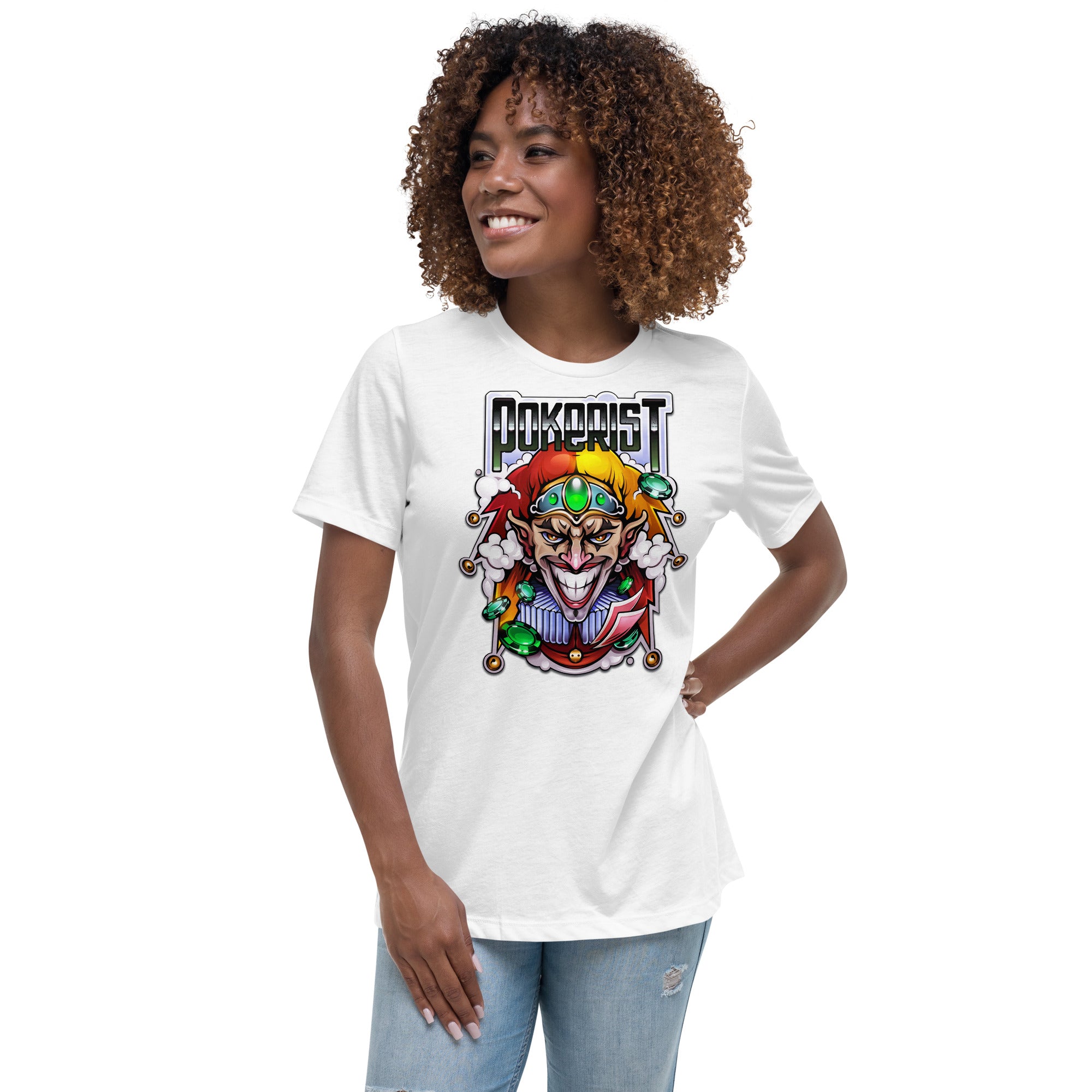 Scary Joker - Women's Relaxed T-Shirt