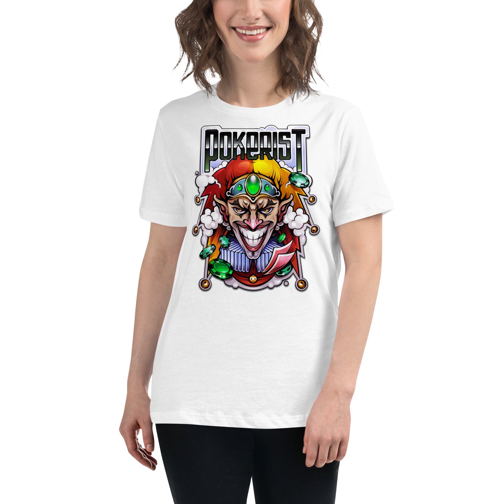 Scary Joker - Women's Relaxed T-Shirt