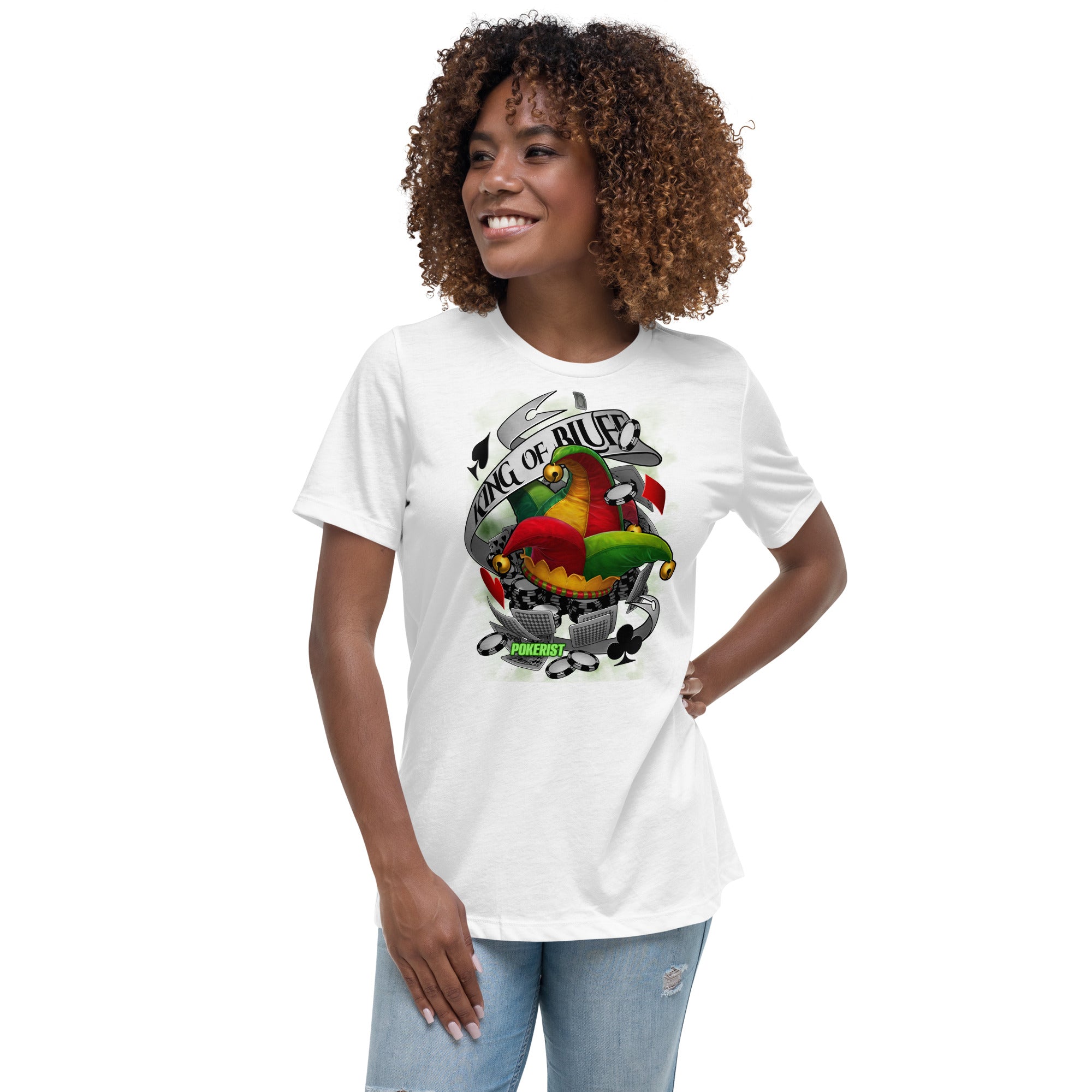 King of Bluff - Women's Relaxed T-Shirt